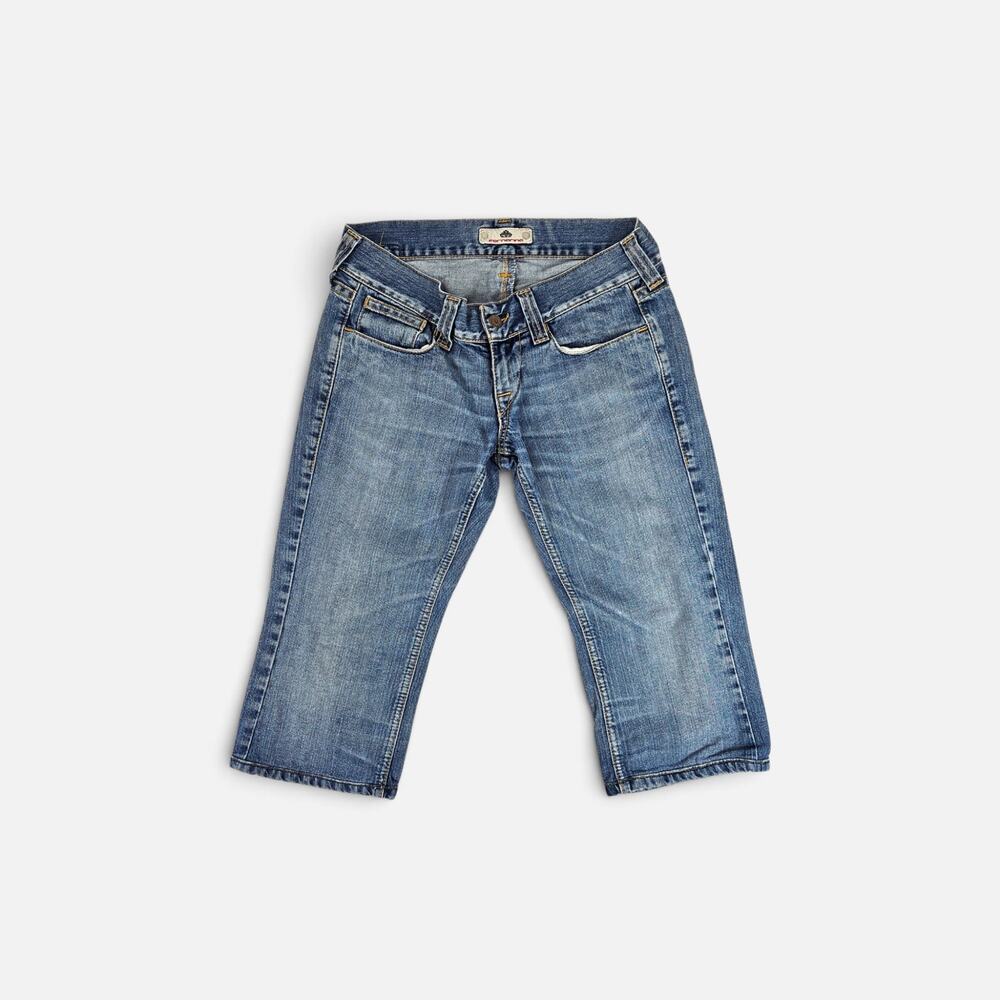 Y2k Euro Fornarina Denim Capri's Jeans Vintage - Size 29